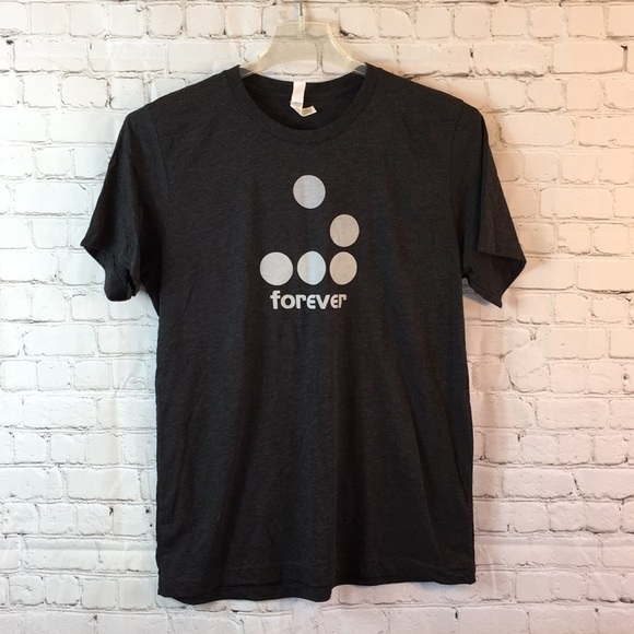 Bella Canvas Tops - Forever Lab Tee Shirt Top Gray Short Sleeve Large